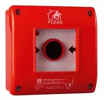 „Spamel“ rankinis iškvietimo taškas A n / t OP1 1NO 1NC 230V OP1-W01-A11-230