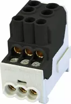 Simet Paskirstymo blokas Al/Cu SDB 100 (80010) SIMBLOCK juodas 81601007