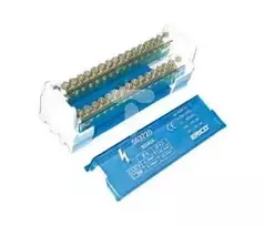 Eriflex ERICO Pasiskirstymo blokas 2P 40A 15x (6-16mm2 + 4-10mm2) BD40A