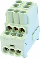 Simet Paskirstymo blokas Al/Cu SDB 100 (80010) SIMBLOCK pilka 81601002