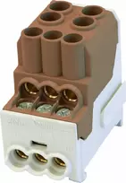 Simet Paskirstymo blokas Al/Cu SDB 100 (80010) SIMBLOCK ruda 81601015