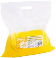 Gsg24 Spalvotas skonio cukrus cukraus vatai geltonas su citrinos skoniu 5kg