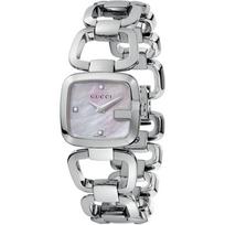 Gucci YA125502 Silver Ladies Mother of Pearl Watch 24mm sidabras