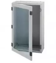 Hager Polo FL154A Orion+ korpuso automatas/skirstytojas skaidrios durys 350x300x160mm be montavimo plokštės IP65 FL154A