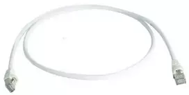 Telegärtner 100008833, 7,5 m, Cat6a, S/FTP (S-STP), RJ-45, RJ-45, baltas