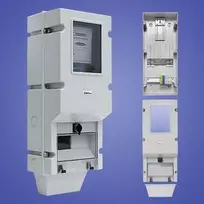 Elektro Plast 38.02 IP65 skaitiklio korpusas 540x230x190mm OZP/Z (su užraktu) 38.02