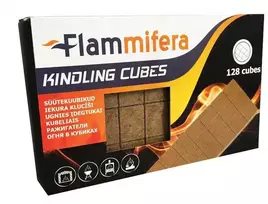 Ugnies įdegtukai kubeliais FLAMMIFERA, 128 vnt.