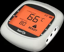 HerQs - „EasyBBQ“ – belaidis grilio termometras