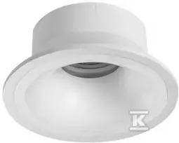 Lubinis šviestuvas Kanlux Rėmelis įleidžiamiems šviestuvams IMINES, Ø10,2cm, Gx5,3/GU10, baltas
