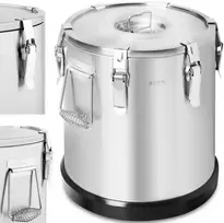 Virdulys Royal Catering Termosas, termo maitinimo konteineris maistui vežti, PLIENAS, 22 l