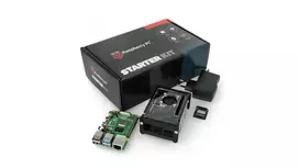 justPi rinkinys su Raspberry Pi 4B WiFi 8GB RAM + 32GB Micro SD + priedai