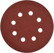 Geko švitrinis popierius diskui 125 mm P240, diskai 8 skylių (50/2000)