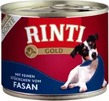 RINTI Gold fazanas – drėgnas ėdalas šunims – 185g
