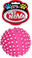 PET NOVA žaislas cypiantis spygliuotas kamuolys 6.5cm 2vnt