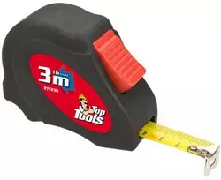 Ruletė Top Tools 27C313 Plieninė SOFT GRIP 3m/16mm