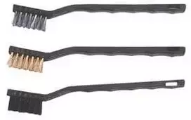 Šepečių komplektas TOP TOOLS 14a618 (3 vnt., 180 mm, varis/plienas/nailonas)