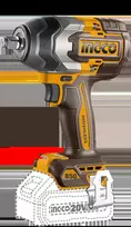 Ingco CIWLI2085 AKU impact wrench incl. 2pcs battery and charger