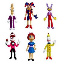 8 VNT Nuostabus Skaitmeninis Cirko Modelio Žaislai Animacinių Filmų Menas Pomėgiai Apdovanojimas Anime Dovanos Vaikams Animacinių Filmų Dekoro Aksesuarai