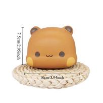 Cute Bubu Dudu Squeeze Stress Toy Kawaii Cartoon Shape Panda Stress Relief Toys Quick Rebound Doll Christmas /birthday Gift
