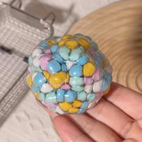 Handcrafted Xylitol Squeeze Ball Sensory Focus Hand Exercise Stress Relief Toy For Office Desk