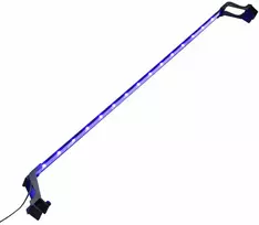 LED akvariumo lempa su spaustukais, mėlyna ir balta, 115-130cm