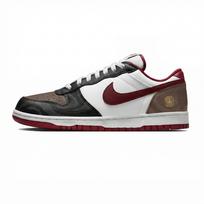 Nike Big Lemon Joy Low top Skateboard Shoes Men's Black Brown 355152-150(Team399-) 40.5