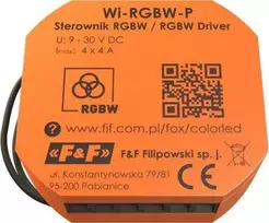 F&F Spalvotas LED valdiklis - Spalva LED Wi- RGBW- P