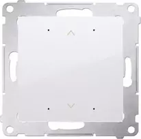 Kontakt-Simon Simon 54 GO Mygtukų valdiklis roletų valdymui išmaniuoju telefonu WiFi 2x5A 230V (modulis) baltas DEZ1W.01/11