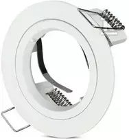 GU10 lemputės rėmelis V-TAC, apvalus, baltas, Φ81x34mm