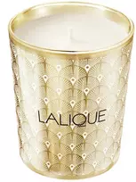 Lalique Noir Premier - Plume Blanche 1901 Floral Woody Musk Scented Candle, 190 g