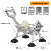 JingJingRS Manual Commercial Potato French Fry Slicer