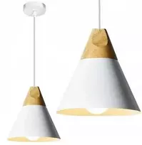 Pakabinamas šviestuvas Scandi A, Baltas