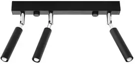Sollux Lighting Lubinis šviestuvas EYETECH 3 juodas