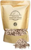 Medžio drožlės SMOKEY OLIVE WOOD Holm Oak (Holmo ąžuolas) No.2, 1,7 l, frakcijs 5mm - 1cm