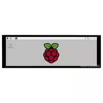 Jutiklinis ekranas, talpinis LCD IPS 7.9' 400x1280px HDMI + USB, skirtas Raspberry Pi, Waveshare 17916