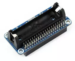 Li-Ion baterijos priedėlis, skirtas Raspberry Pi, Waveshare 15141