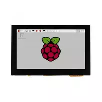 Oem Waveshare Jutiklinis Ekranas DSI Raspberry Pi Mikrokompiuteriui - LCD IPS 4.3''