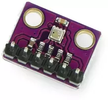 Oem BME280 - drėgmės, temperatūros ir slėgio jutiklis 110kPa I2C/SPI - 3.3V - lituotos jungtys
