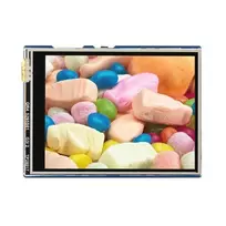 Lietimui jautrus LCD IPS ekranas 2.8' 320x240px, SPI, 65K RGB, skirtas Raspberry Pi Pico, Waveshare 19804
