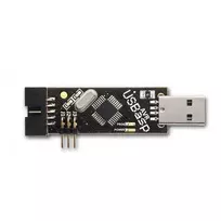 Oem Programatorius AVR suderinamas su USBasp ISP + IDC juosta - juodas