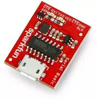 Serial Basic, keitiklis USB-UART CH340G, microUSB prievadas, SparkFun DEV-14050