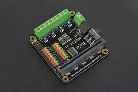 DFRobot – keturių kanalų 5.5V/1.5A variklių valdymo modulis skirtas BBC micro:bit