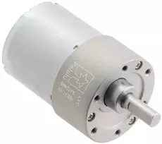 37Dx50L variklis su 10: 1 pavarų dėže 12V 1000RPM - Pololu 4748