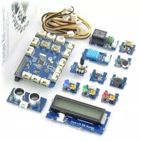 „Seeed Studio Grove“, „Pi+ StarterKit“, skirta Raspberry Pi 4B / 3B+ / 3B / 2B