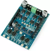 Cytron priedėlis MDD10 - dviejų kanalų DC variklio valdiklis - 7V-30V/10A - Arduino priedėlis
