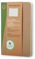 *Užrašų knygutė Moleskine Evernote 9x14cm, linijomis, minkštu viršeliu, 2vnt/pak, rudos spalvos