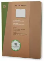 *Užrašų knygutė Moleskine Evernote 19x25cm, linijomis, minkštu viršeliu, 2vnt/pak, rudos spalvos