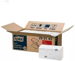 Servetėlės Tork Singlefold Advanced H3 (290143), 2 sluoksniai, baltos spalvos, 250 lapelių