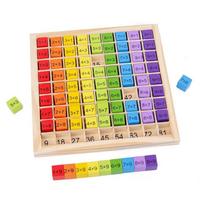 Montessori mokomieji mediniai matematikos žaislai vaikams vaikams kūdikių žaislai 99 daugybos lentelė matematikos aritmetikos mokymo priemonės