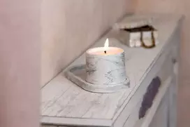 Ausfa Žvakė su padėkliuku - Deja vu